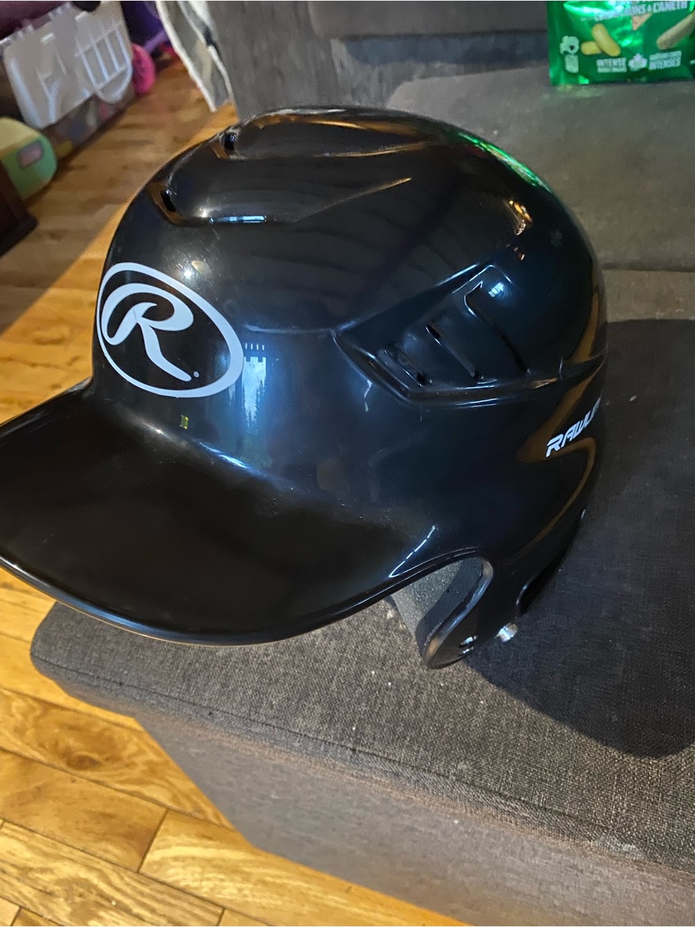 Rawlings Black Batting Baseball Helmet